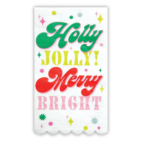 Guest Napkins - Jolly Merry