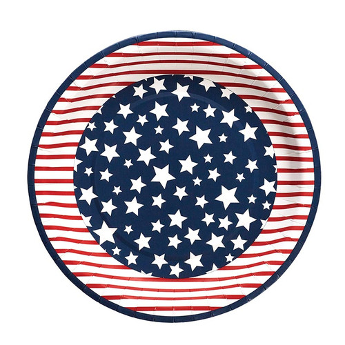 Paper Dinner Plate - Americana 