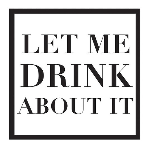 Beverage Napkins - Let Me Drink About It