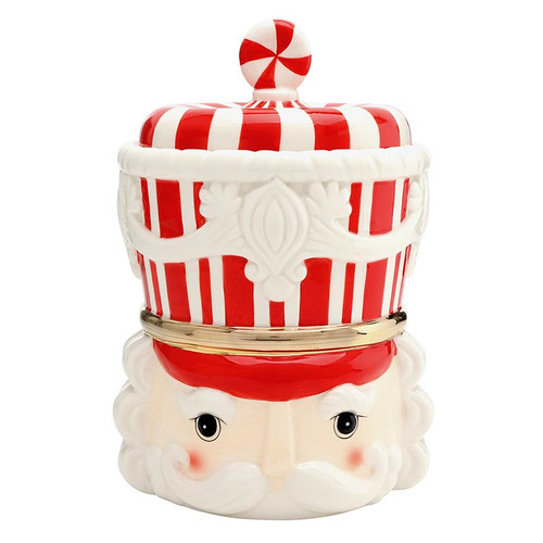 Ceramic Cookie Jar - Nutcracker - Large