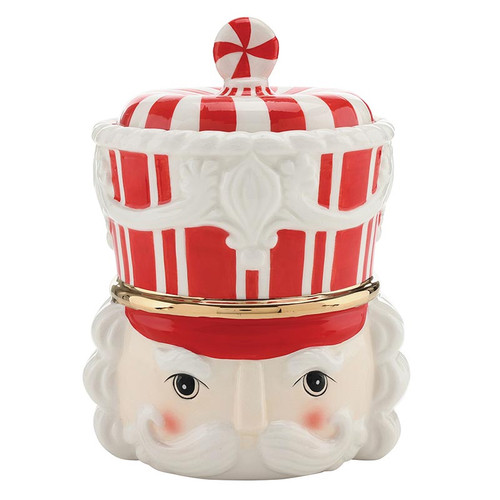 Ceramic Cookie Jar - Nutcracker - Small