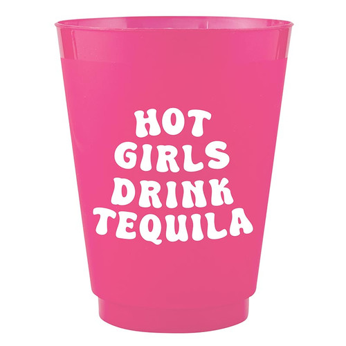 Frost Cups - Hot Girls Drink Tequila - 8ct