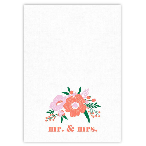 Tea Towel - Mr. & Mrs.