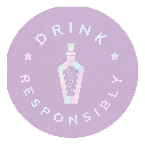 Shaped Napkin - Drink Responsibly 
