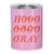 Double-Wall Short Tumbler - Hooooray