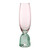 Mahjong Champagne Glass - Green/Pink - 8oz
