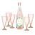 Acrylic Champagne Bottle Set - Cheers