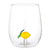 Figurine Wine Glass - Lemon