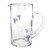 Icon Glass Pitcher - Blue Bow