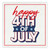 Beverage Napkins - Happy 4th of July - 20ct