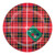 Melamine Plates - Holiday Plaid 
