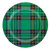 Melamine Plates - Holiday Plaid 