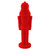 28.5" Flocked Nutcracker - Red