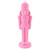 20.5" Flocked Nutcracker - Pink