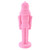 20.5" Flocked Nutcracker - Pink