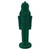 28.5" Flocked Nutcracker - Green