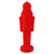 32" Flocked Nutcracker - Red