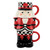Ceramic Mug Stack - Nutcracker