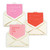 Foil Shaped Napkins - Set of 3 Envelopes  - 24ct