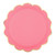 Foil Round Scalloped Paper Plates - Multicolored - 8ct