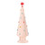 Beaded Pink Glass Tree - Small