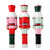 Short Nutcracker Shaped Candle - Set of 3