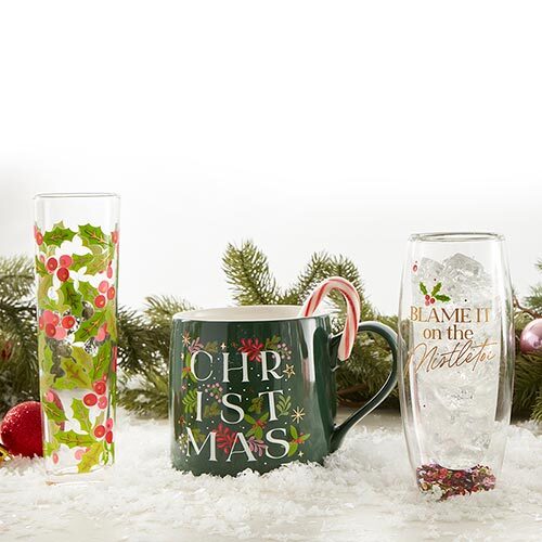 SHOP HOLIDAY DRINKWARE