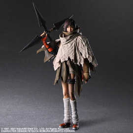 ACTION FIGURE PLAY ARTS KAI DI YUFFIE KISARAGI DI FINAL FANTASY VII REMAKE