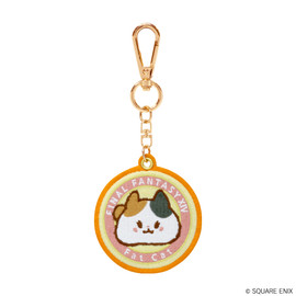 Portachiavi con ricami di Fat Cat e Fat Chocobo di FINAL FANTASY XIV