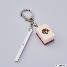 Portachiavi a tessera del mahjong di Doma di FINAL FANTASY XIV (uno di cerchi)