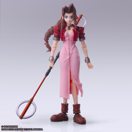 FINAL FANTASY VII BRING ARTS Action Figure - AERITH GAINSBOROUGH Mythril Rod Ver.