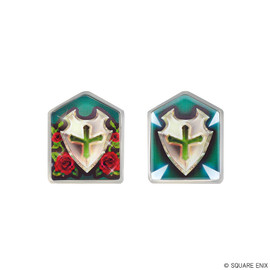 FINAL FANTASY XIV Status Effect Pin Set - Cover & Covered