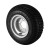 Kenda 16.5X6.50-8 Loadstar Trailer Tire LRC on 5 Bolt Silver Wheel