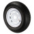 ST205/75D15 GlobalTrax Trailer Tire LRC on 5 Bolt White Spoke Wheel-JG