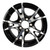 15X6 5-Lug on 5" Aluminum T07 Trailer Wheel - Black - T07-56550BM