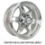15X6 6-Lug on 5.5"  Aluminum Series 14 Trailer Wheel - Silver Inlay - 1456655S