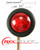 1" Round Red Trailer LED Clearance Lights