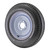5.30X12 Loadstar Trailer Tire LRC on 4 Bolt White Solid Wheel
