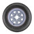 ST175/80D13  Kenda Loadstar Trailer Tire LRB on 4 Bolt White Spoke Wheel