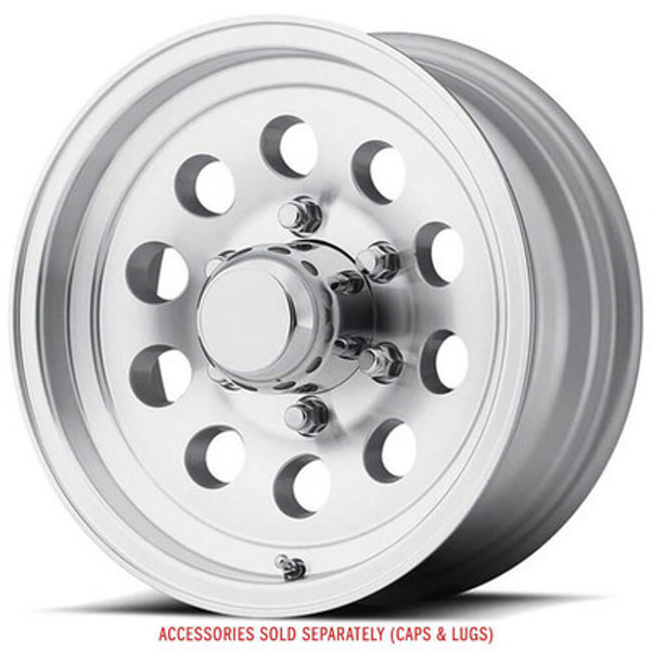 Sendel 15X6 6-Lug on 5.5" Aluminum S20 Trailer Wheel - S20-56655T