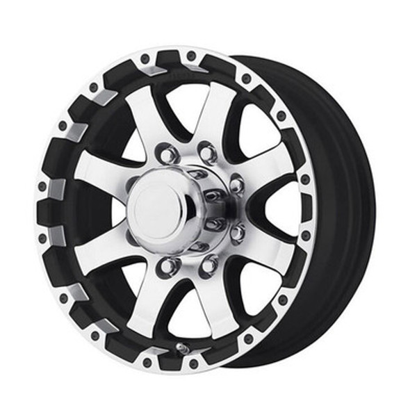 Sendel 16X6 8-Lug on 6.5" Aluminum T08 Trailer Wheel - T08-66867BMLS