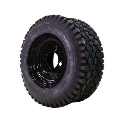 16x6.50-8 GlobalTrax Lawn & Garden P605 Turf Tire on 4 Bolt Black