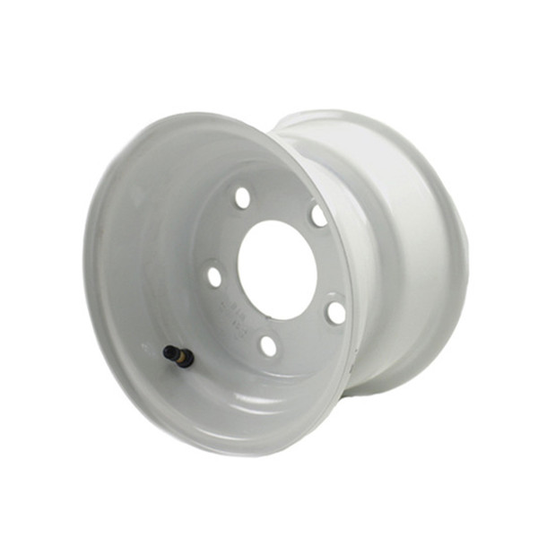 8X5.375 5-Lug on 4.5" White Bell Trailer Wheel - RW