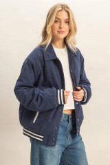 CORDUROY VARSITY JACKET