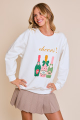 "CHEERS" GRAPHIC SWEATSHIRT (Updating)