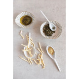 STONEWARE STRAINER SPOON