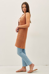 CROCHET KNIT DUSTER