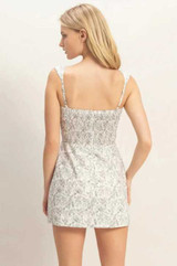 SMOCKED BACK FLORAL DRESS (Updating)