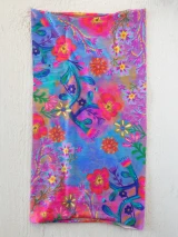 FULL BOHO BANDEAU HEADBAND-NEON FLORAL