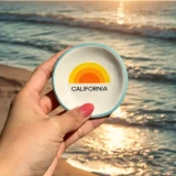 RING DISH CALIFORNIA WITH SUN